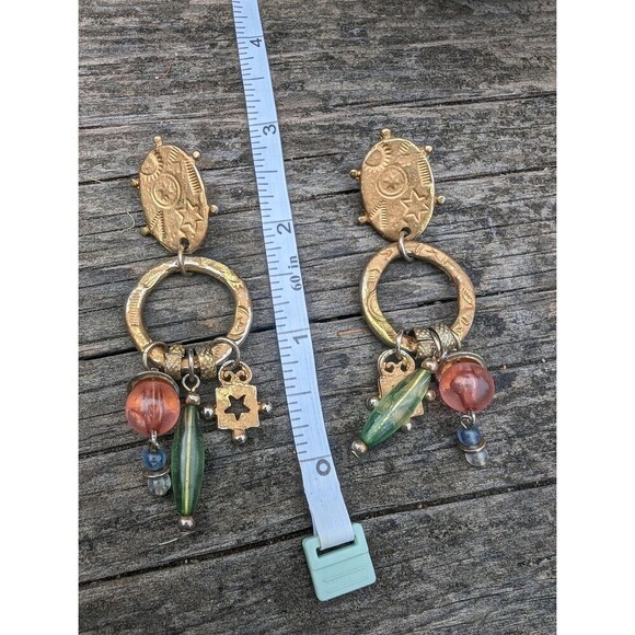 Bohemian Vintage Southwestern Earrings - Picture 8 of 9